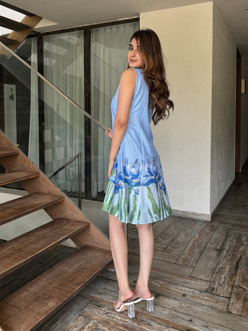 Midsummer Breezy Blue Dress